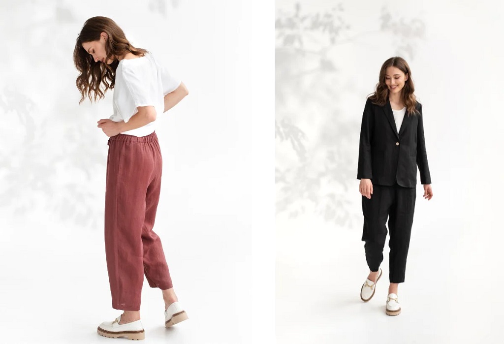 Footwear for Wide-Leg Linen Pants