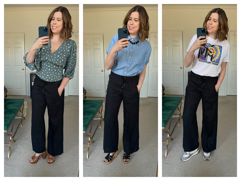 Tops to Wear With Wide Leg Linen Pants