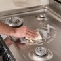 What is the best and safest way to clean an oven