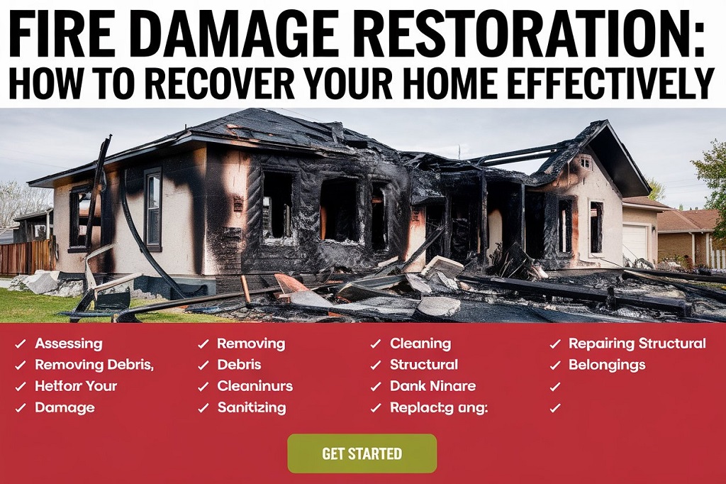 How do you restore after a fire