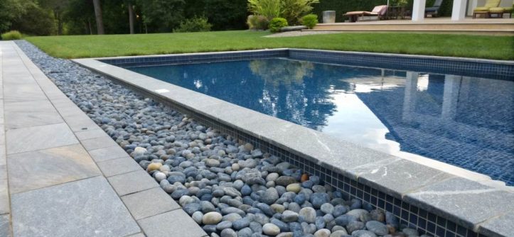 Install Pebble Sheen Blue Granite in Pool in This Way